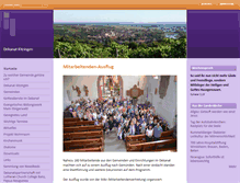 Tablet Screenshot of kitzingen-evangelisch.de